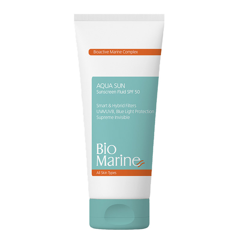 فلوئید ضد آفتاب هیبریدی و اسمارت فیلم لاک SPF50 بایومارین